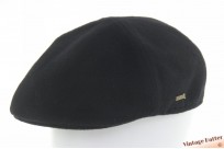 Flatcap Hatland Reeds Wool black 60-61 (XL) [new]