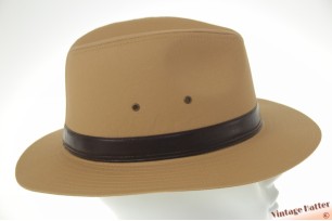 Outdoor fedora beige cotton 60 (XL) [new]