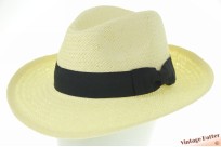 Panama gleufhoed gelig wit papier 54-58 [nieuw]