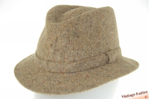 Klassieke vissershoed trilby Peschel beige scheerwol 55 (S) Klassieke vissershoed trilby Peschel beige scheerwol 55 (S)