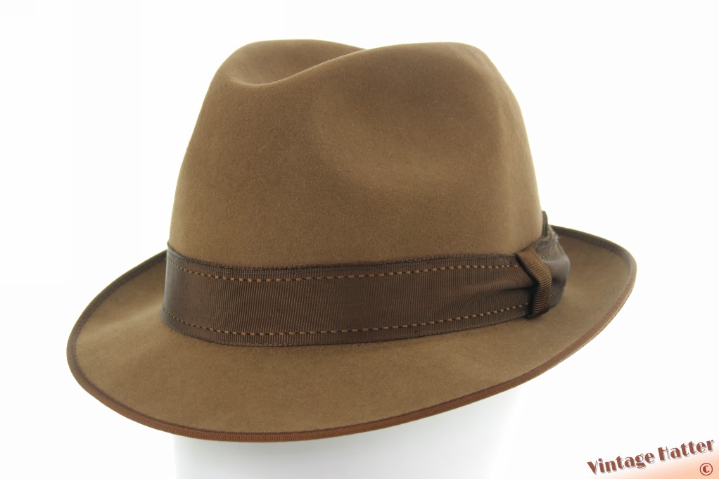 Gleufhoed Rockel Exquisit caramel beige bruin 56