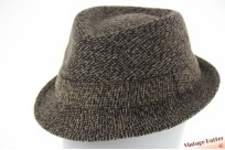 Trilby hoed gemengd lichter bruin 57 [nieuw]