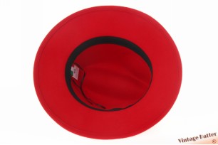 Outdoor gleufhoed rosso waterafstotend rood wolvilt 56-58 [nieuw]