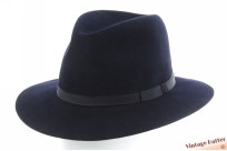 Gleufhoed Angelo Litrico donker blauw vilt 57 [als nieuw]