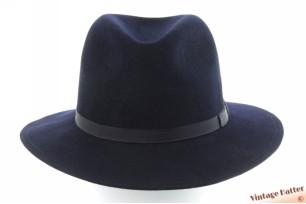 Gleufhoed Angelo Litrico donker blauw vilt 57 [als nieuw]