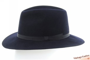 Gleufhoed Angelo Litrico donker blauw vilt 57 [als nieuw]