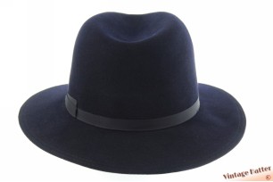 Gleufhoed Angelo Litrico donker blauw vilt 57 [als nieuw]