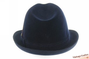 Fedora Mayser Superbe dark blue brushed felt 57,5