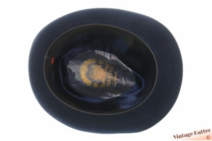 Fedora Mayser Superbe dark blue brushed felt 57,5