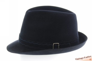Gleufhoed Mayser Superbe Kaprun donker blauw geborsteld vilt 59