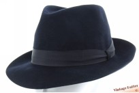 Gleufhoed Mayser Super donker blauw vilt 59