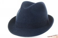 Fedora Brummels blue felt 56 [as new]