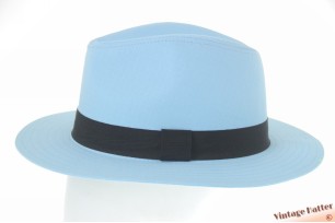 Outdoor fedora light blue cotton 59 [new]