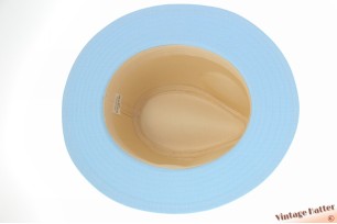 Outdoor fedora light blue cotton 59 [new]