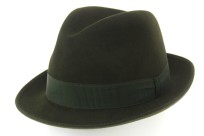 Fedora J. Anderson & Co. dark green felt 53,5 (XXS)