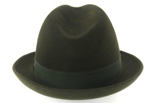Fedora J. Anderson & Co. dark green felt 53,5 (XXS)