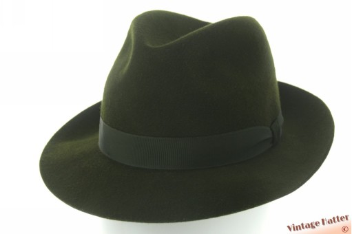 Fedora Finest Alfeo green felt 56
