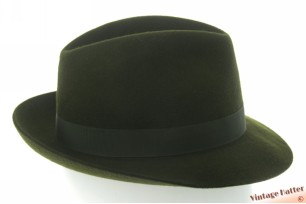 Fedora Finest Alfeo green felt 56
