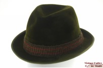 Jachthoed Meisterklasse groen velour 57,5 Jachthoed Meisterklasse groen velour 57,5