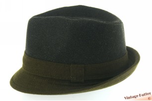 Trilby hoed visgraat groen 59 [nieuw]