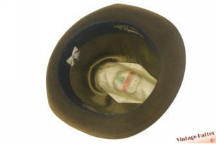 Fedora Stanton green brushed felt 59