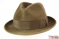 Fedora B. Prescott green grey fur felt 53,5 (XXS) Fedora B. Prescott green grey fur felt 53,5 (XXS)