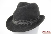 Fedora Atlas (DDR) grey fur felt 56 Fedora Atlas (DDR) grey fur felt 56