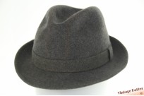 Gleufhoed Oxford (Patterson London) grijs vilt 55 (S) Gleufhoed Oxford (Patterson London) grijs vilt 55 (S)