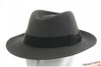 Gleufhoed Mayser Lincoln by Michael Zechbauer grijs vilt 59 [nieuw]