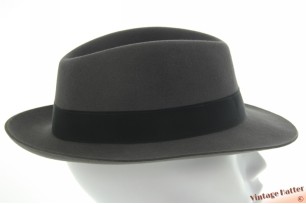 Fedora Mayser Lincoln by Michael Zechbauer grey felt 59 [new]