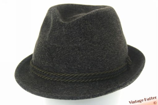 Fedora BestQuality grey furfelt 59