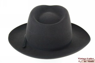 Gleufhoed Stetson donker grijs 61 (XXL) [nieuw]