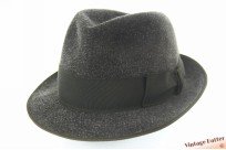 Gleufhoed Indra gemengd grijs vilt 57 Gleufhoed Indra gemengd grijs vilt 57