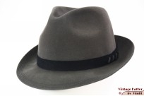 Gleufhoed Wegener grijs zacht vilt 56