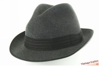 Gleufhoed Bugarach grijs gemengd vilt 55 (S)