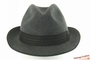 Gleufhoed Bugarach grijs gemengd vilt 55 (S)