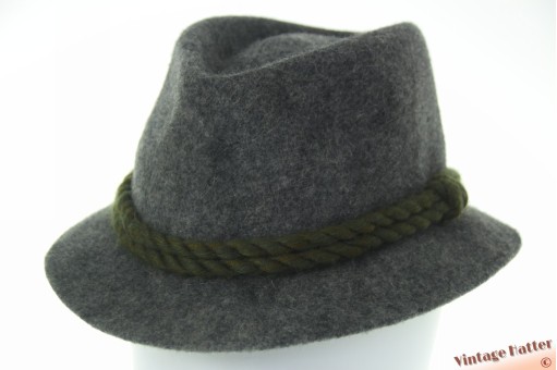 Fisherman trilby mixed grey woolfelt 56 Fisherman trilby mixed grey woolfelt 56