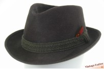 Fedora Brummels grey soft fur felt 56