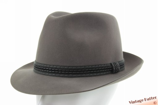 Fedora Stanton grey felt 59
