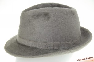 Fedora Panizza DeLuxe silvergrey soft fur felt 57