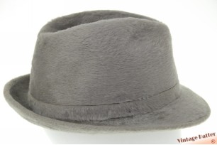 Fedora Panizza DeLuxe silvergrey soft fur felt 57