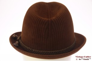 © VintageHatter.com | h-8007-55-2 Jachthoed Tonak roodbruin 55,5 Jachthoed Tonak roodbruin 55,5