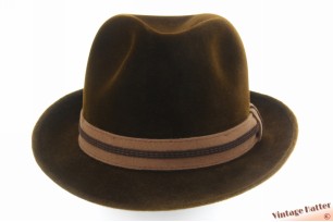 Fedora Rockel brown velour 57