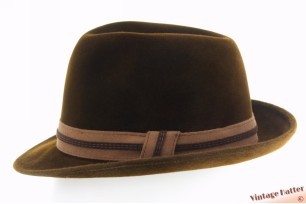 Fedora Rockel brown velour 57