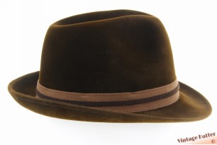 Fedora Rockel brown velour 57