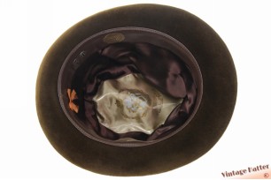 Fedora Rockel brown velour 57