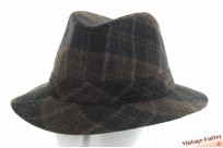 Fedora BestQuality brown and black woolmix 56 [new]