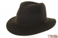 Outdoor fedora Stetson Michael Antelope dark brown soft furfelt 62 (XXL) [new]