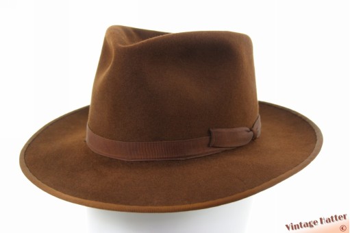 Fedora Josef Wittmann brown felt 54 (XS)