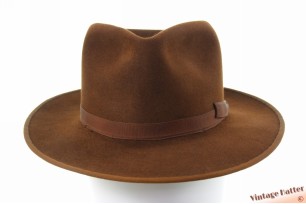 Fedora Josef Wittmann brown felt 54 (XS)